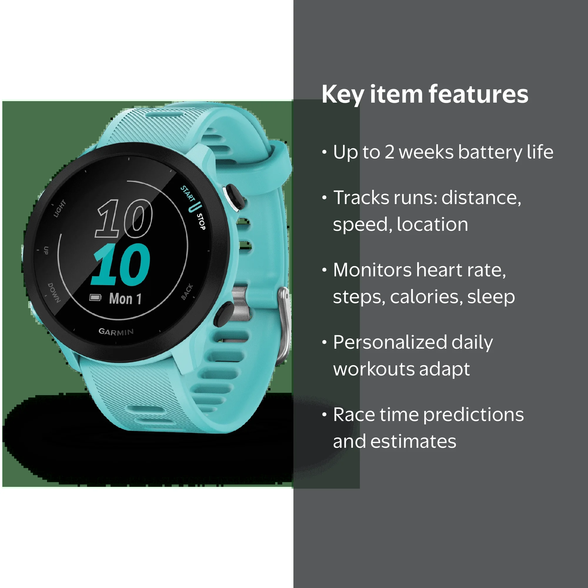 Garmin Forerunner 55 - Fitness wearables for IT - Walmart Business