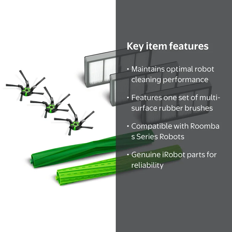iRobot Roomba Sシリーズ　交換パーツセット＋単品 iRobot Roomba s Series Replenishment Kit, 3 Filters, 3 Corner