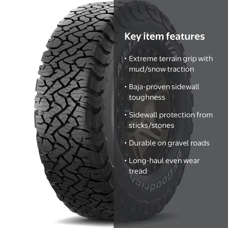 BF Goodrich All-Terrain TA KO3 LT285/75R16 C/6PLY Light Truck