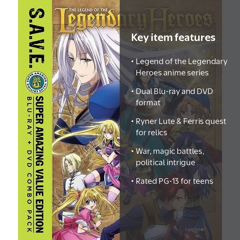 Legend of the Legendary Heroes: Comp Series (Blu-ray + DVD