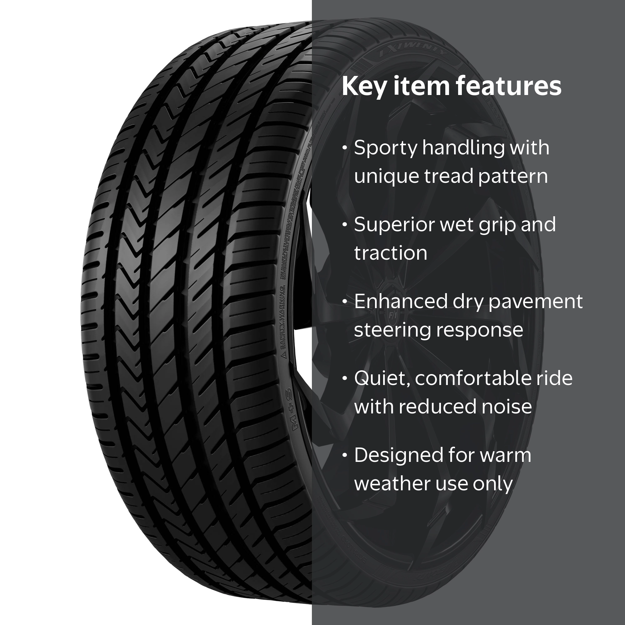 Lexani, Passenger Tire, 235/35R20 92W, Performance Traction Wet