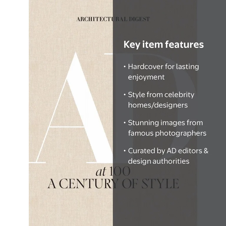 Architectural Digest at 100　英語 Architectural Digest: At 100: A Century of Style Hardcover