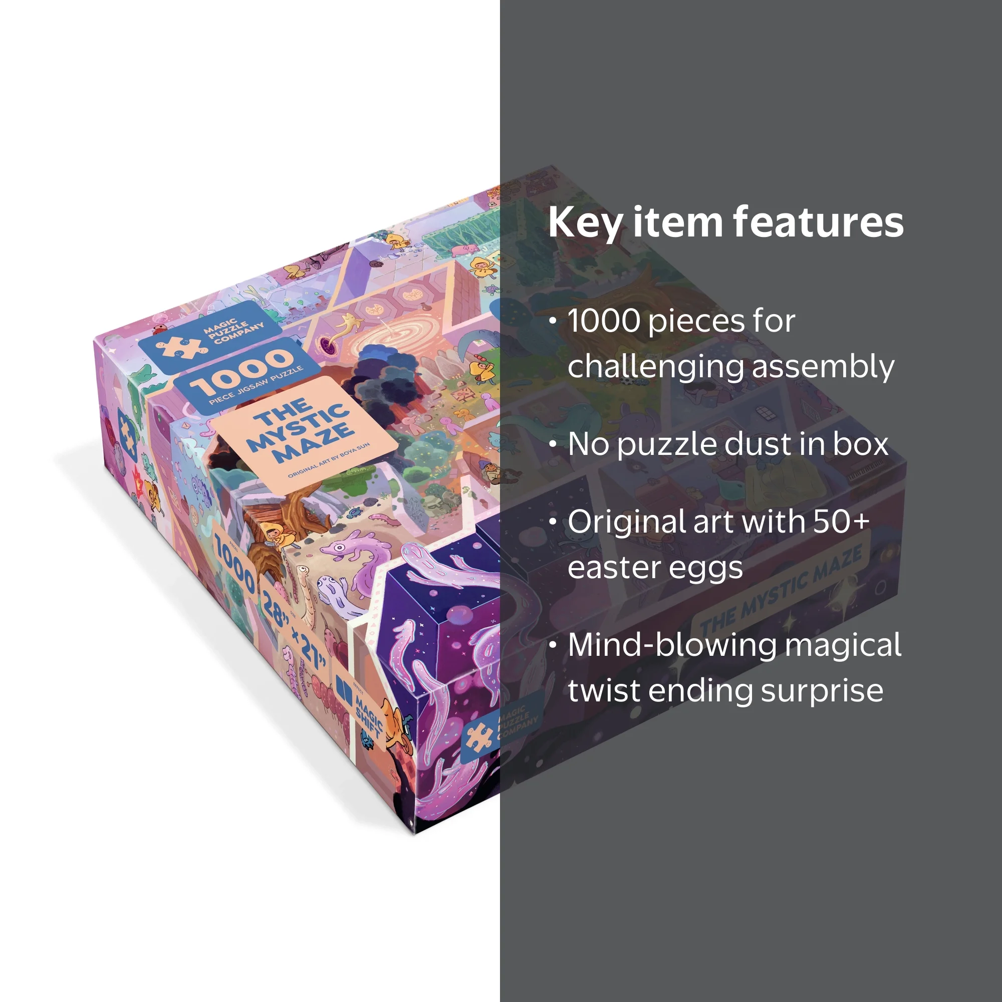 Magic Puzzle Company, Jigsaw Puzzle, 1000-Piece, The Mystic Maze