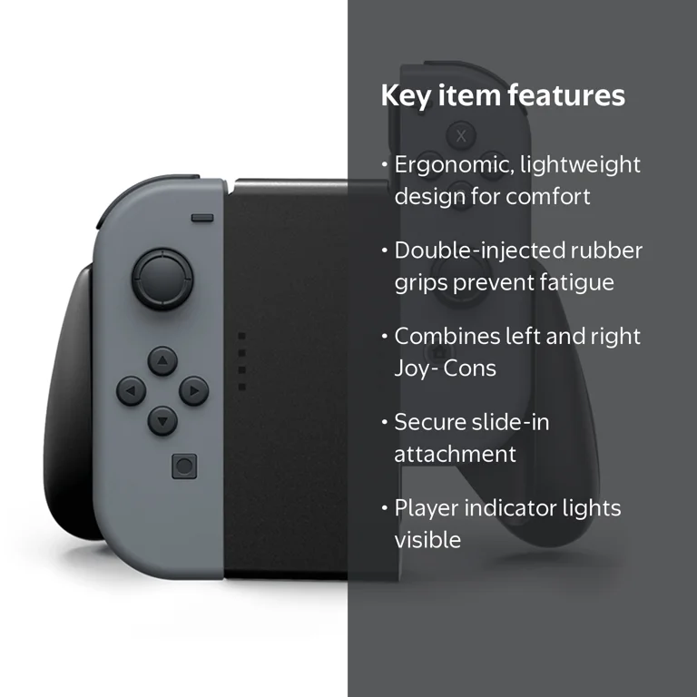 PowerA, Joy-Con Comfort Grip, for Nintendo Switch, Black - Walmart.com