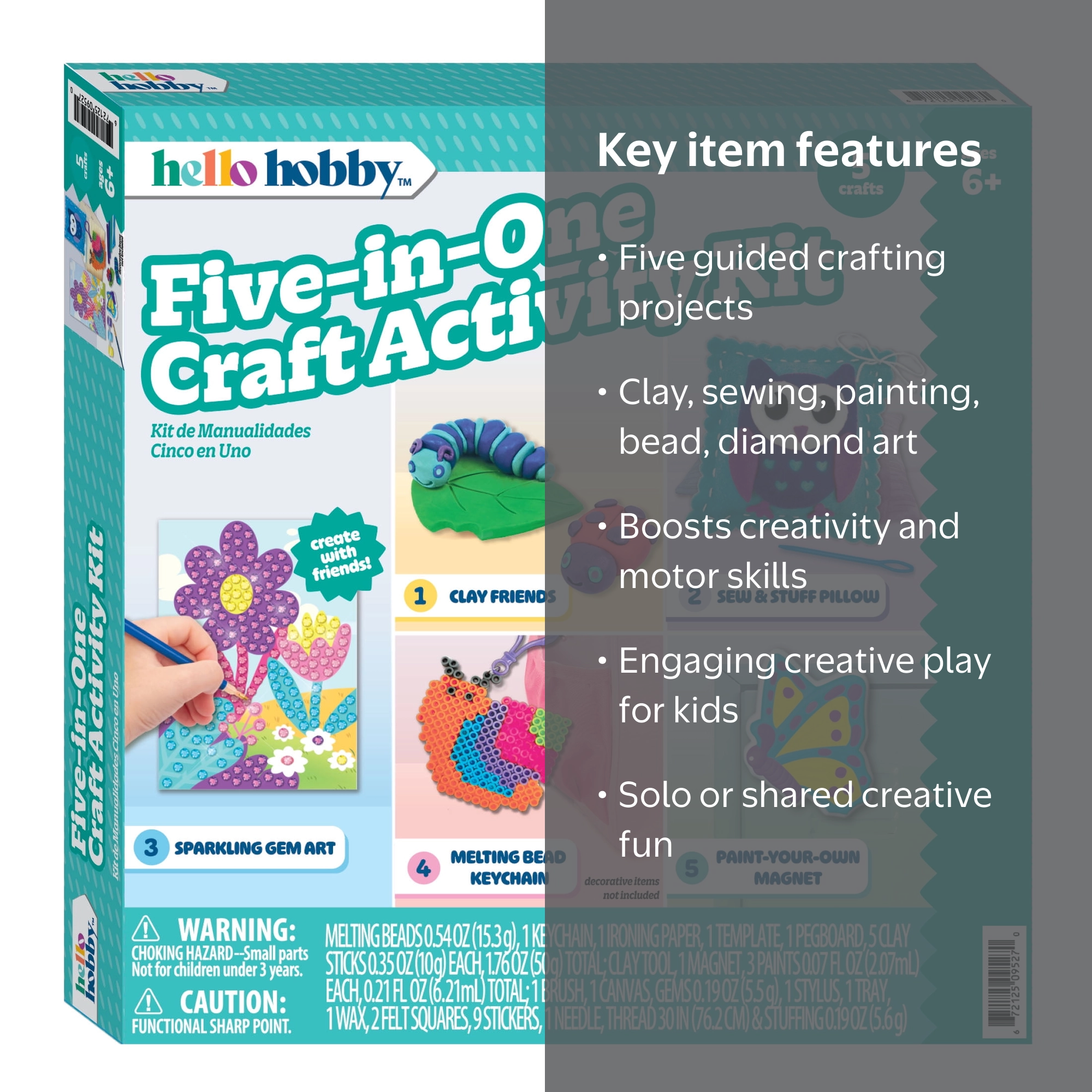 【CRAFT】世界最強性能CRAFT5着セット S 約10万⇒1万激安 Hello Hobby Five-in-One Arts and Crafts Kit for Kids - Walmart.com