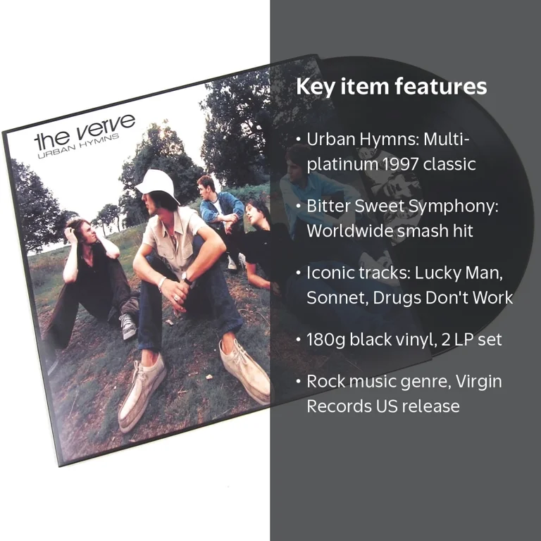 The Verve - Urban Hymns - Music & Performance - Vinyl - Walmart.com