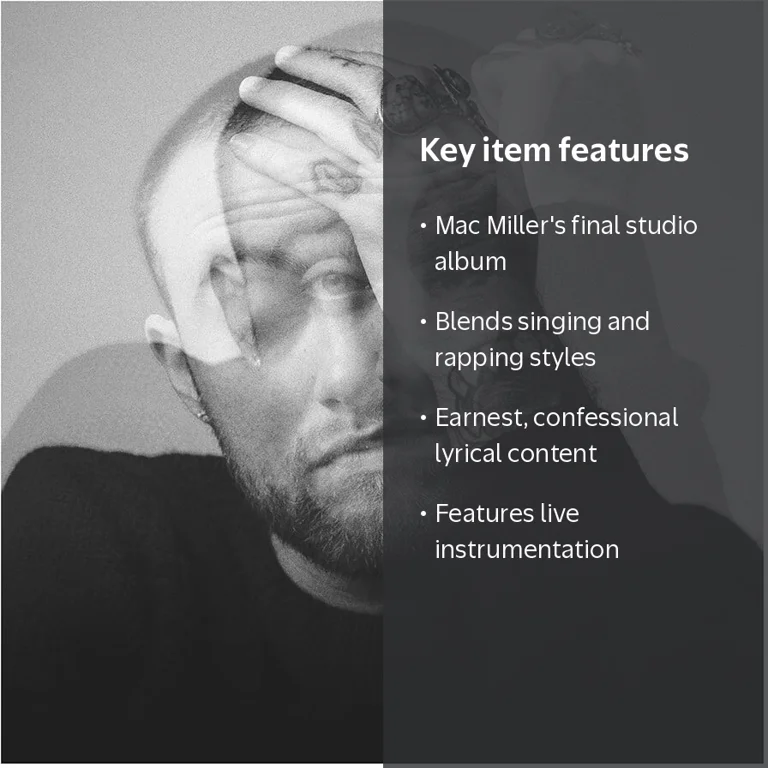 Warner Records, Mac Miller - Circles CD, 2020 release, final album