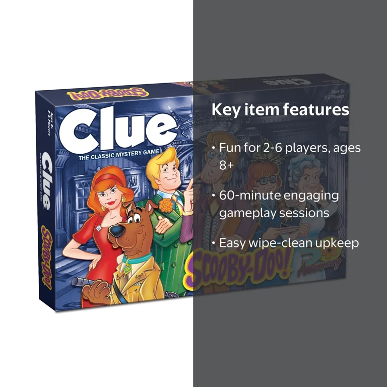 USAopoly, Clue Scooby-Doo Mystery Game, 50th Anniversary Edition