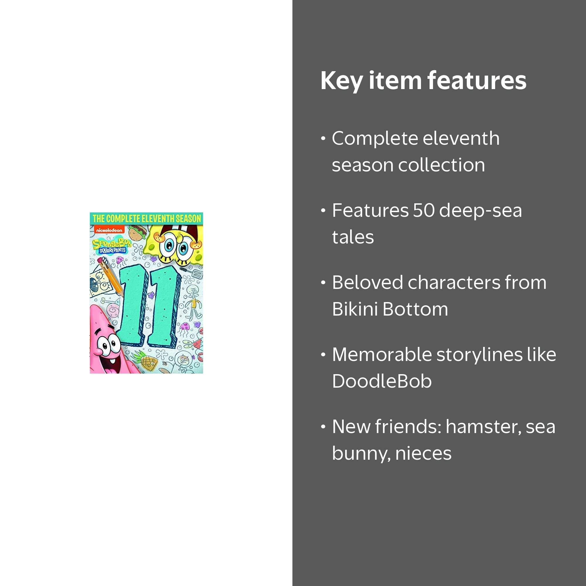 SpongeBob SquarePants: The Complete Eleventh Season - Walmart.com