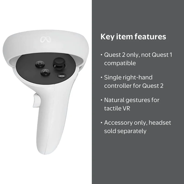 Original Oculus Right Hand Controller for Oculus Quest 2 - Walmart.com