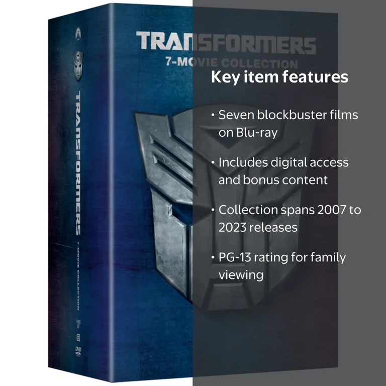Paramount Home Video, Blu-ray, 7-Movie Collection - Walmart.com