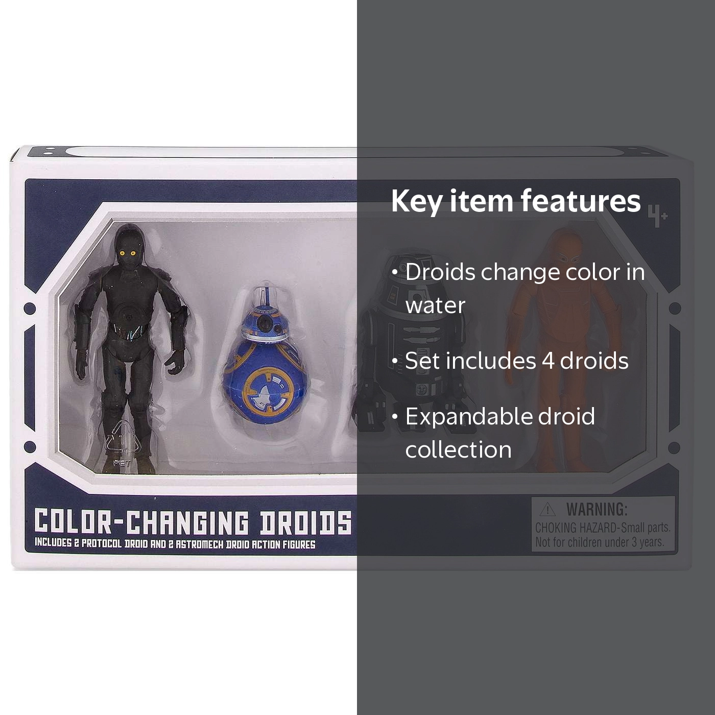 Star Wars Miniature Droid Factory: 4-Pack Color-Changing Protocol