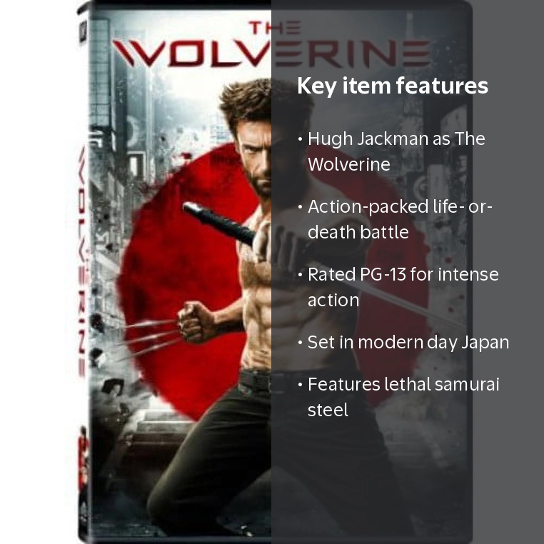 The Wolverine (DVD) - Walmart.com