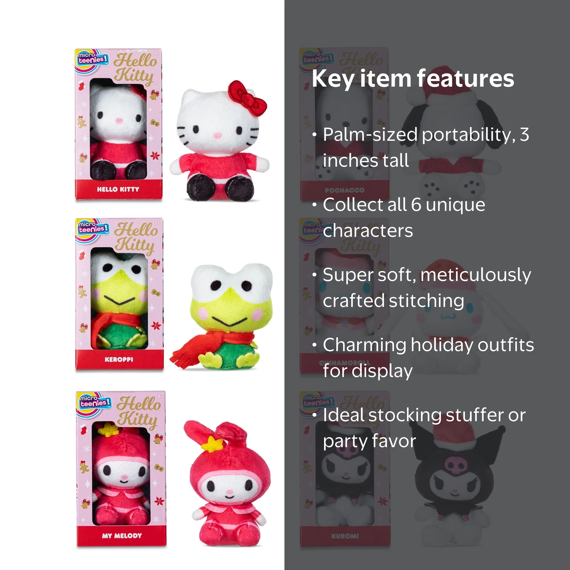 Micro Teenies Holiday Hello Kitty - Walmart.com