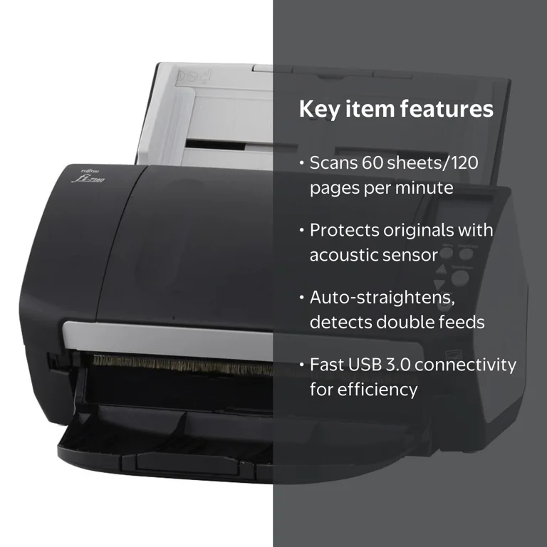 Fujitsu fi-7160 Professional Desktop Duplex Color Scanner with USB