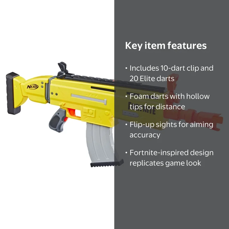 Nerf Elite Fortnite AR-L Dart Blaster Toy Gun - Walmart.com