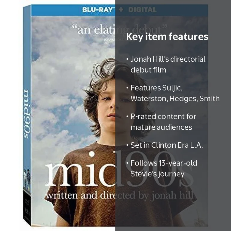 Lionsgate Home Entertainment, Mid90s Blu-ray, Comedy, R, 84 min