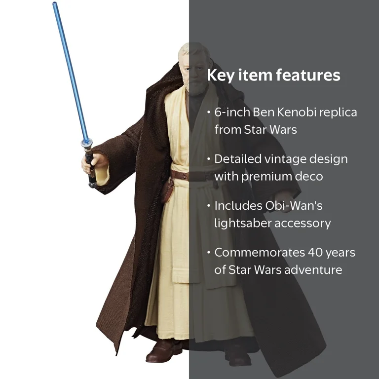 Star Wars The Black Series 40th Anniversary Ben (Obi-Wan) Kenobi 6