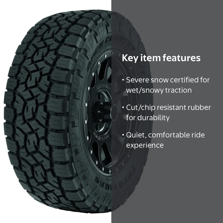Toyo, All Terrain Tire, 265/50R20 111T XL, Off-Road Snow Traction