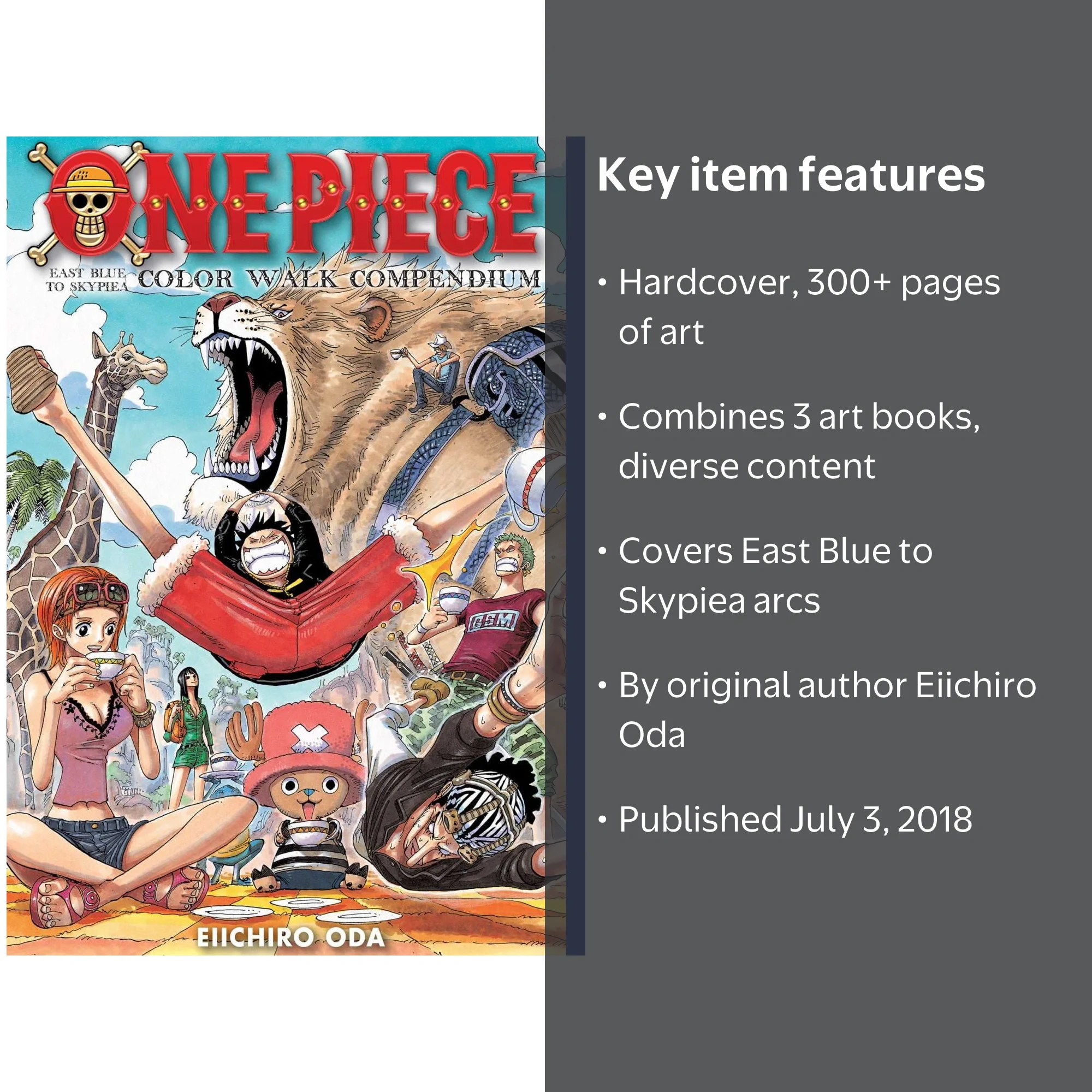 Eiichiro Oda, One Piece Color Walk Compendium: East Blue to
