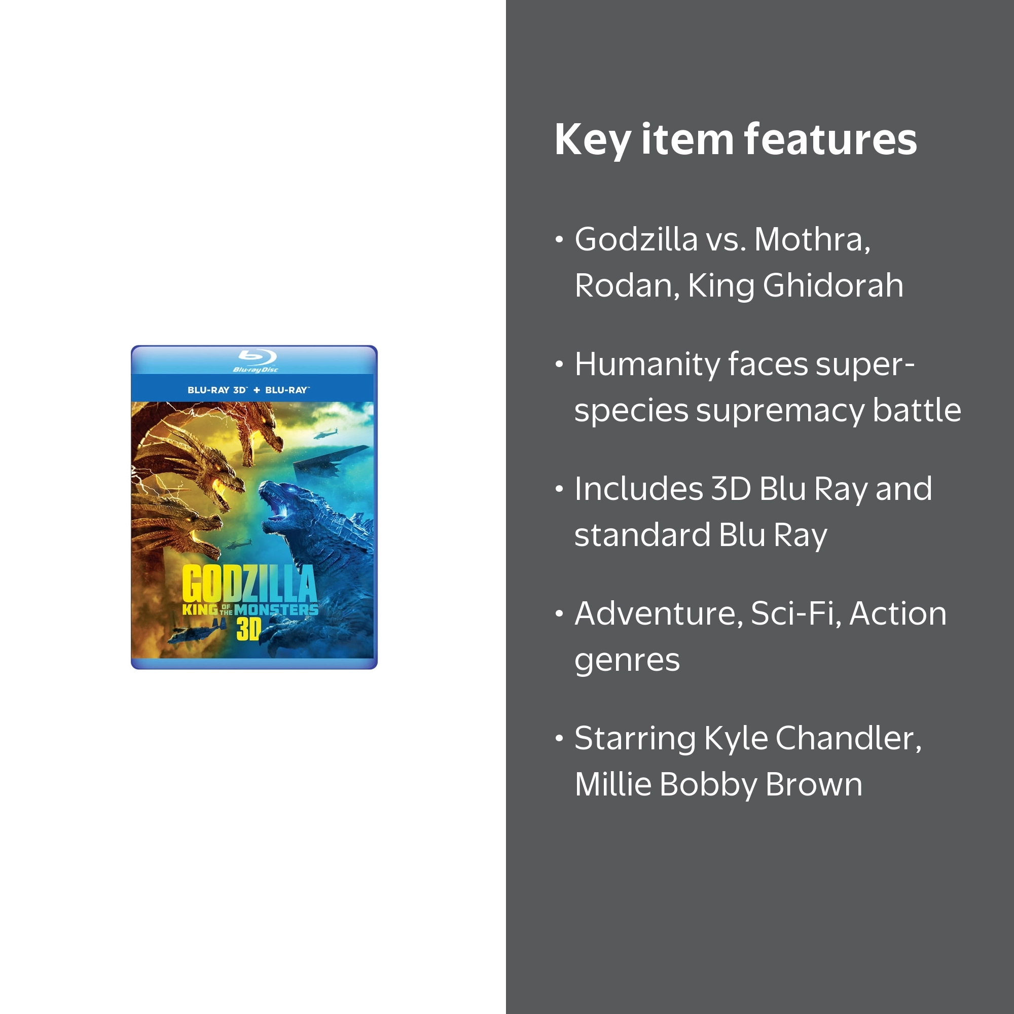 Godzilla: King of the Monsters - Walmart.com