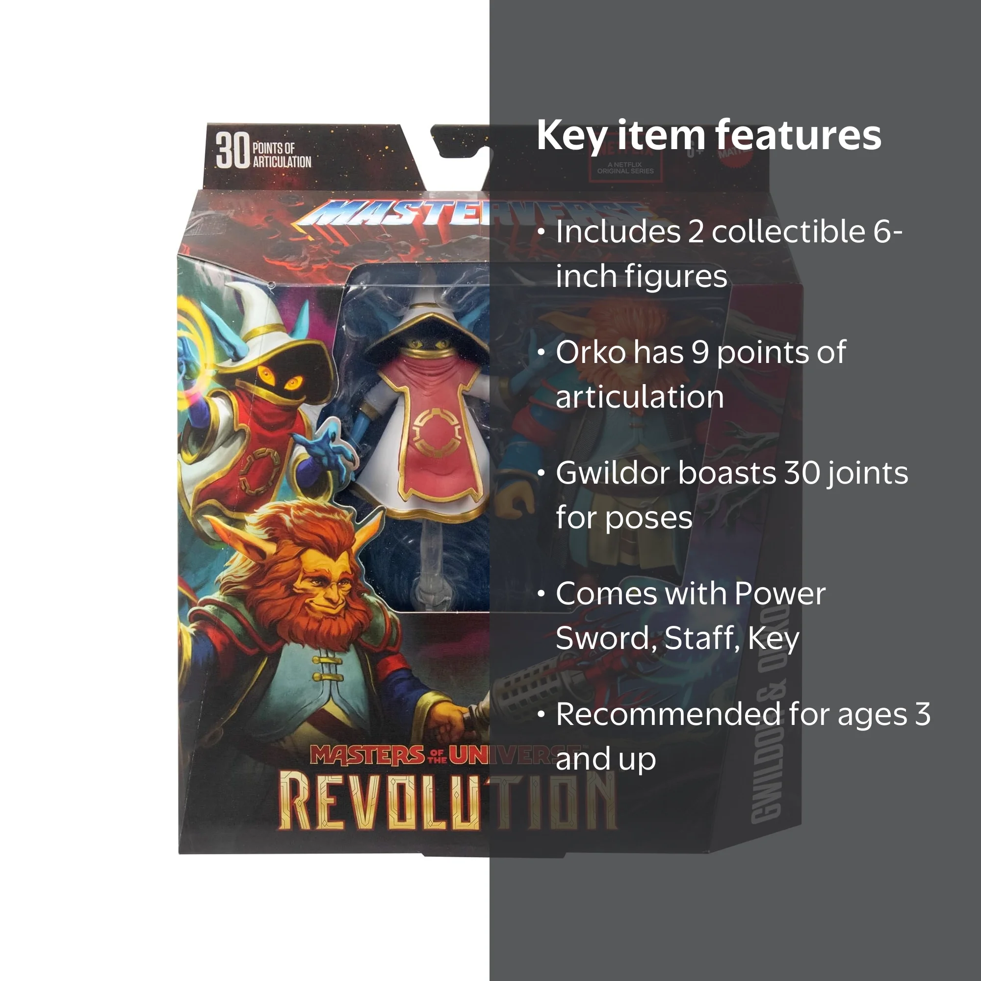 Masters of the Universe Masterverse Revolution Orko & Gwildor 2