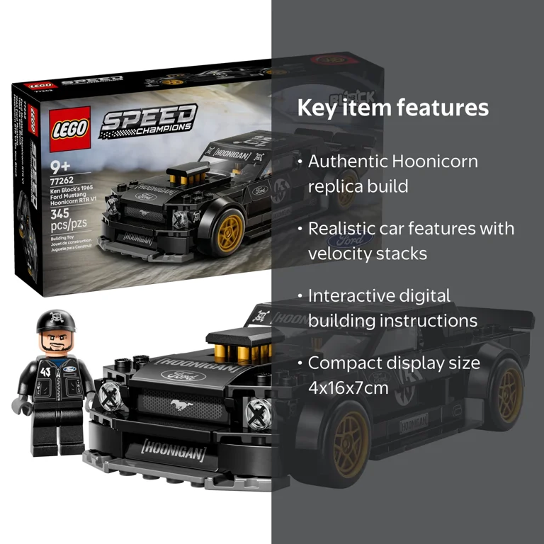 LEGO Speed Champions Ken Block's '65 Ford Mustang Hoonicorn V1