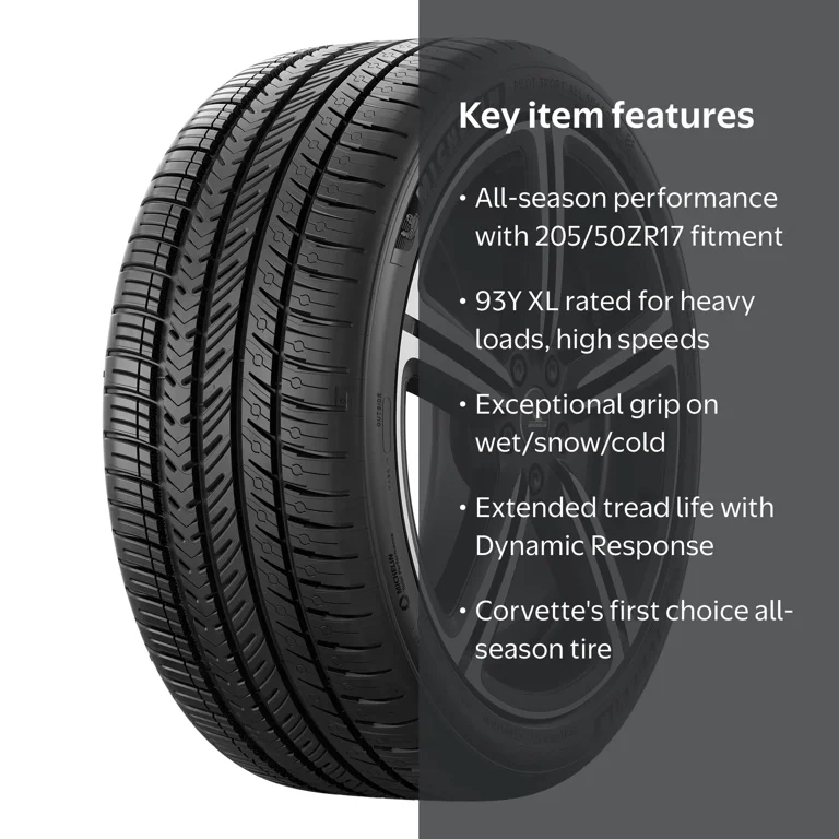 Michelin Pilot Sport All Season 4 All Season 205/50ZR17 93Y XL