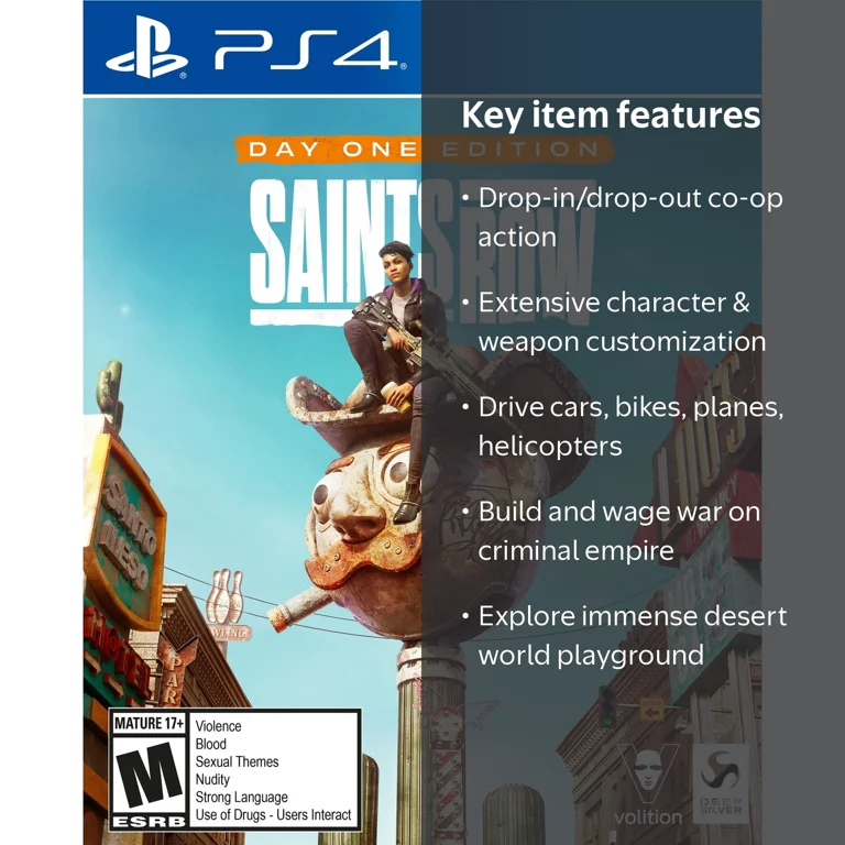 Saints Row: Day 1 Edition - PlayStation 4, Includes Idols Pack