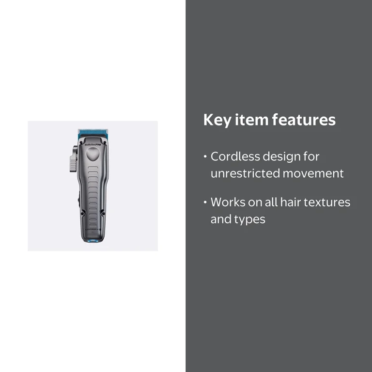 BabylissPRO Lo-ProFX FXONE: High Performance, Lower Blade Temp