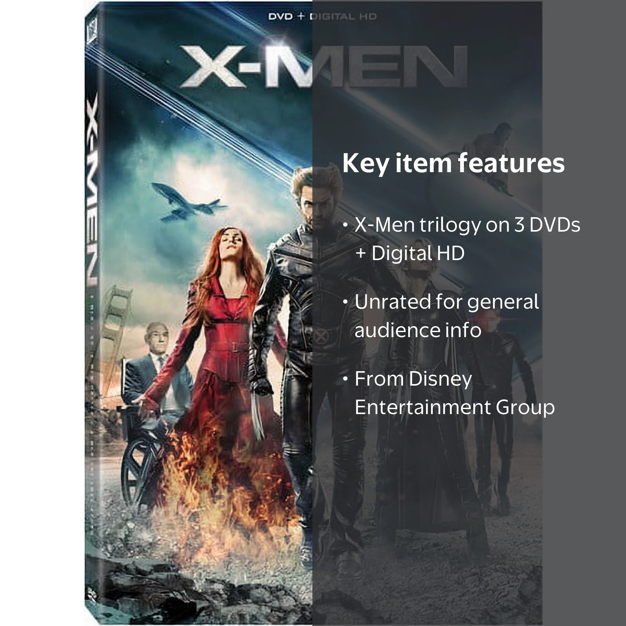 X-Men Trilogy (DVD) - Walmart.com