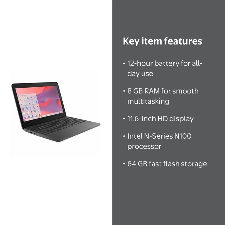 Lenovo, Chromebook, 83G80003US, 11.6