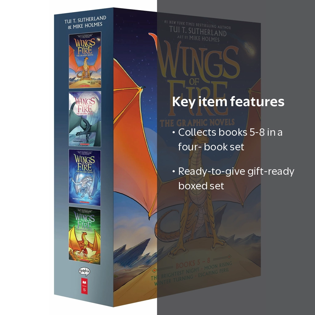 Wings of Fire #5-#8: a Graphic Novel Box Set (Wings of Fire