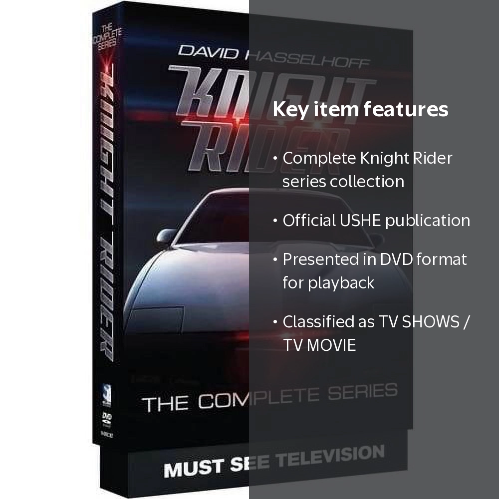Knight Rider: Complete Series (DVD) - Action & Adventure Crime