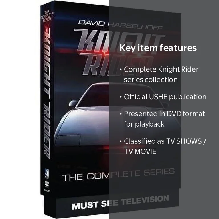 Knight Rider: Complete Series (DVD) - Action & Adventure Crime