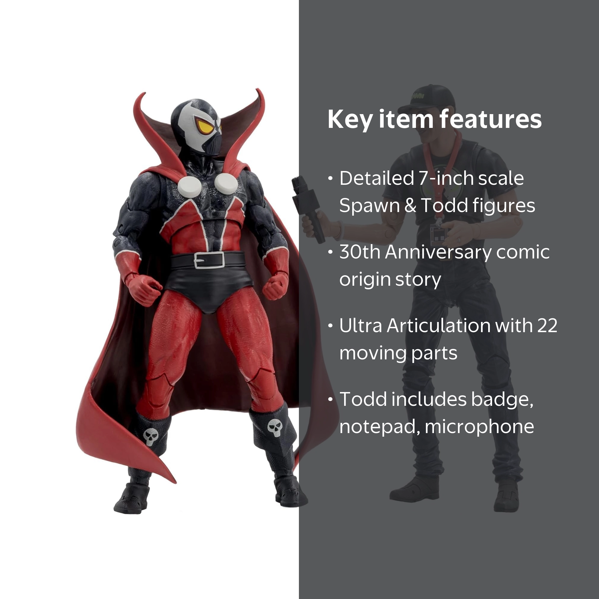 McFarlane 30th Anniversary Spawn & Todd McFarlane Action Figure 2