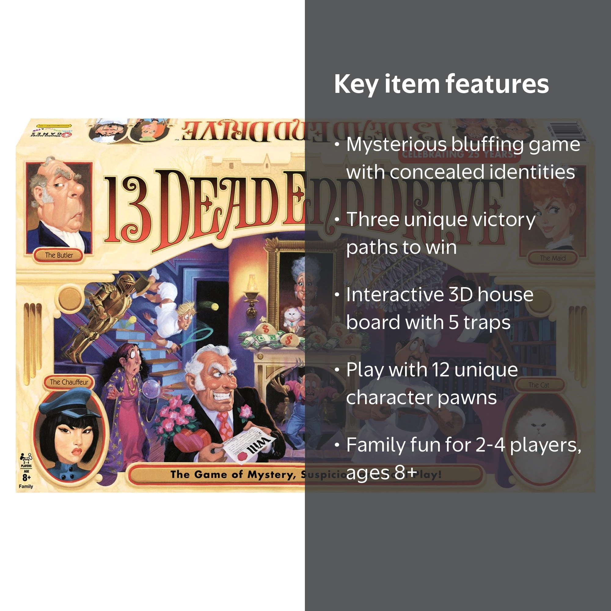 Winning Moves Games, 13 Dead End Drive, none, none - Walmart.com