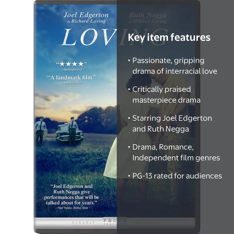 Loving (DVD), Drama, Universal - Walmart.com