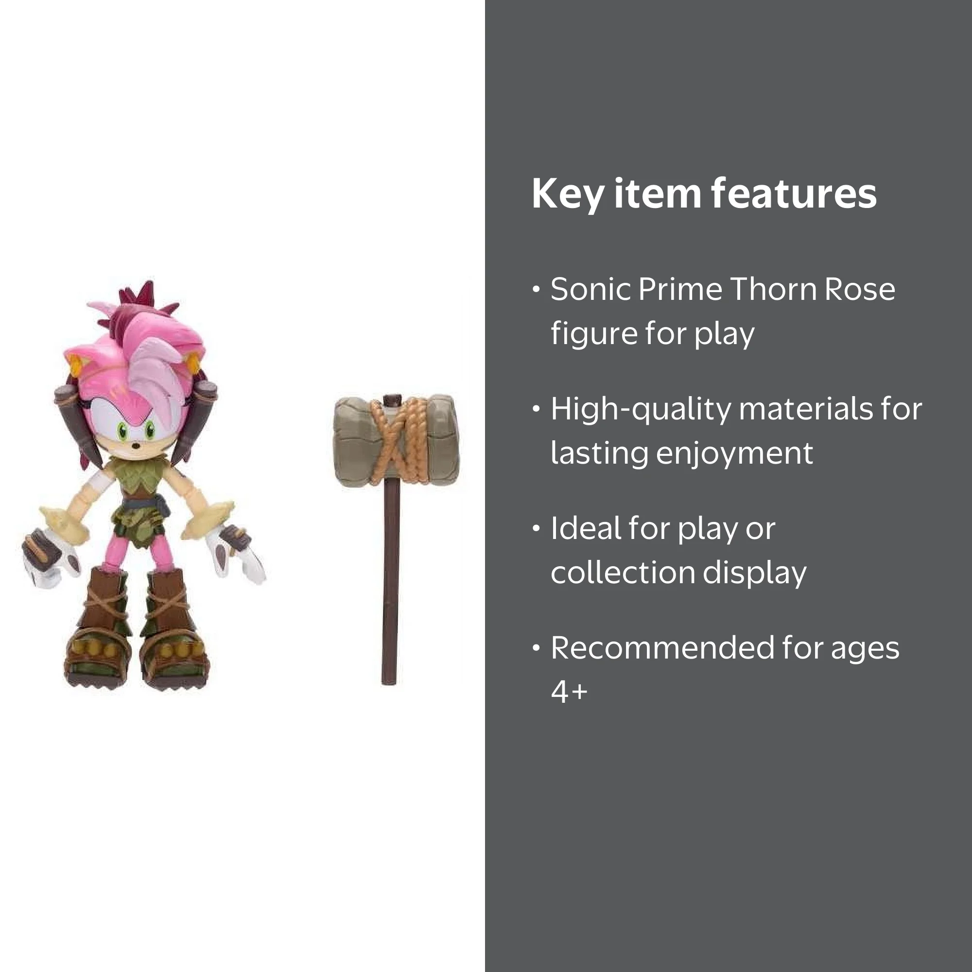 Jakks Pacific, Action Figure, Sonic Prime Thorn Rose, for