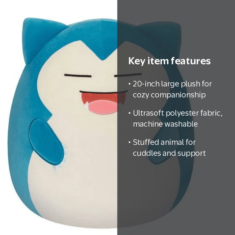 Squishmallows, 20-Inch Ultrasoft Plush Toy, Kellytoy, Large Plush