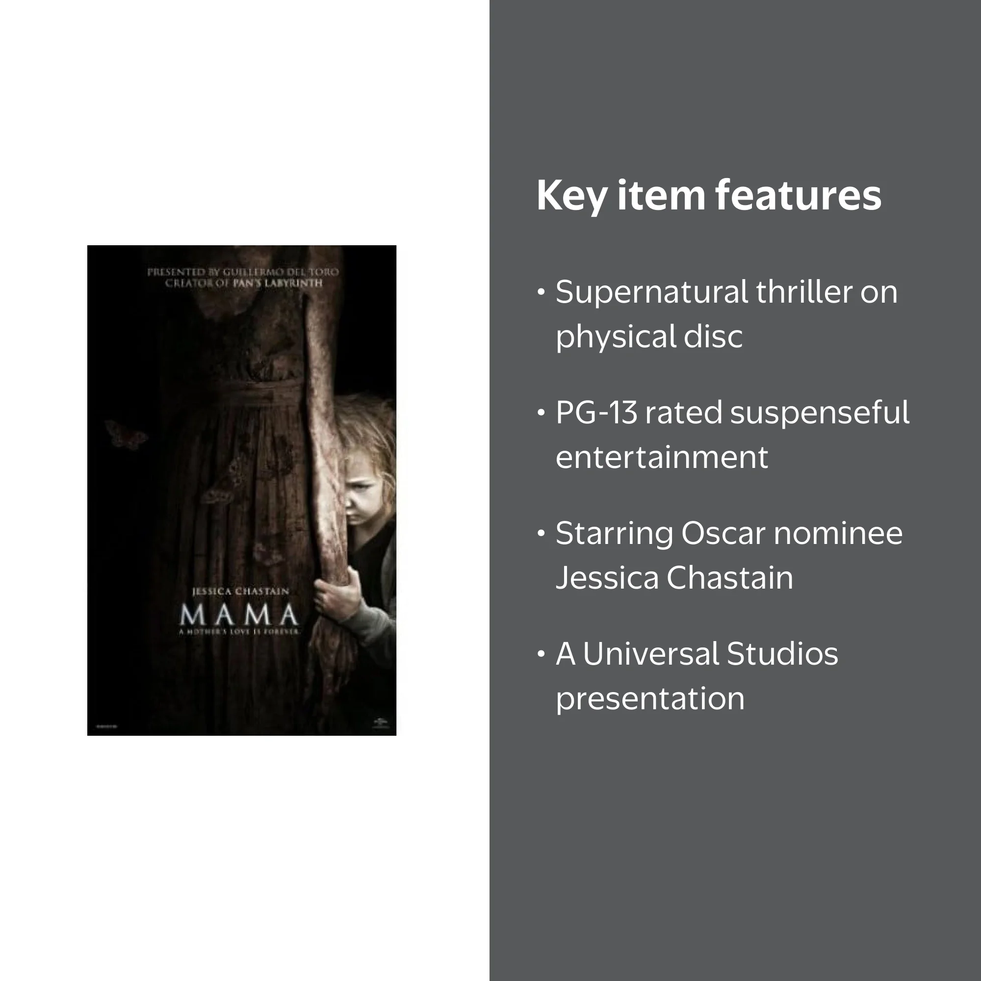 Mama [DVD], Feature,Horror,Thriller, Suspense, Horror,Horror