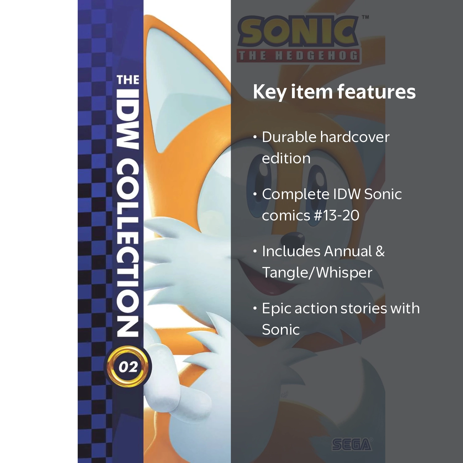 Sonic The Hedgehog, The IDW Collection, Vol. 2 Hardcover, Comics