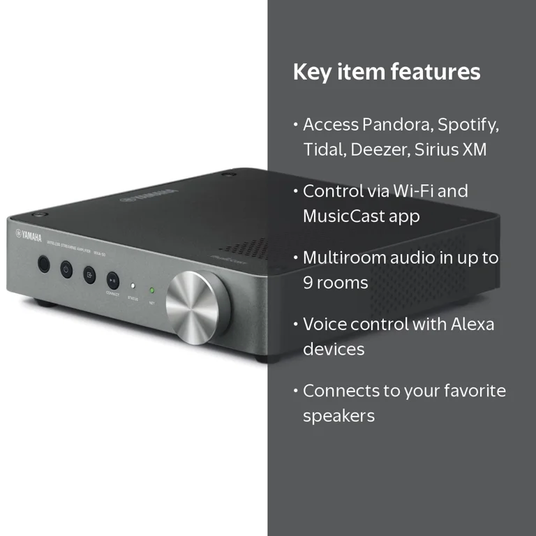 Free Shipping! Yamaha WXA-50 Home Music Stereo Amplifier, Audio