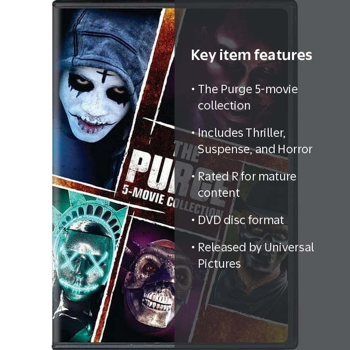 Walmart's The Purge 5-Movie Horror Collection: Scary Multi-Pack