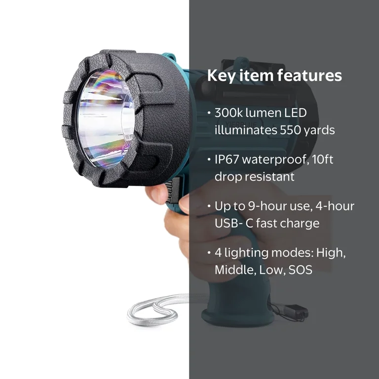 bluefire flashlight rechargeable 5 providing an extra layer of safety for your peace of mind BLUELINE 2600 Flex Flashlight