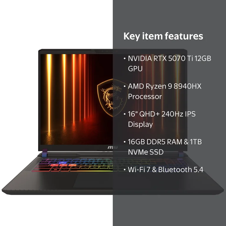 MG/G73 4GB 500G RW 無線 Windows10 Office MSI Vector A16