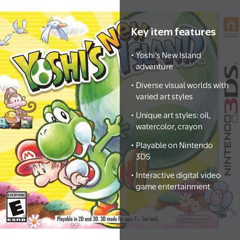 【北米版】ヨッシー New アイランド Yoshi's New  北米版】ヨッシー New アイランド Yoshi's New 北米版】ヨッシー New