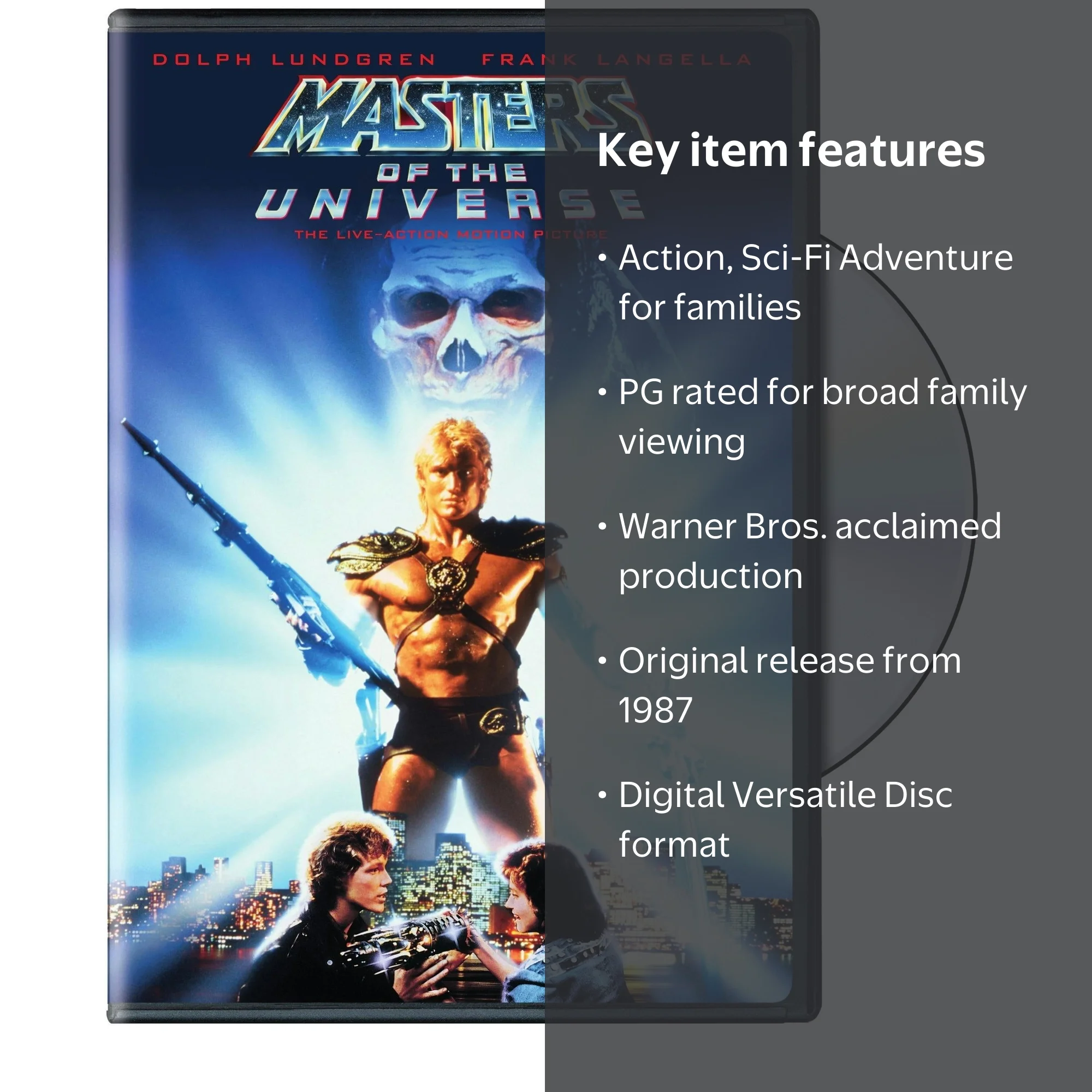 Masters of the Universe (DVD), Action, Warner Bros. - Walmart.com