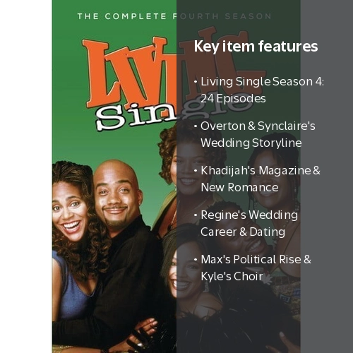 Warner Archives: Living Single Complete Fourth Season DVD - Comedy