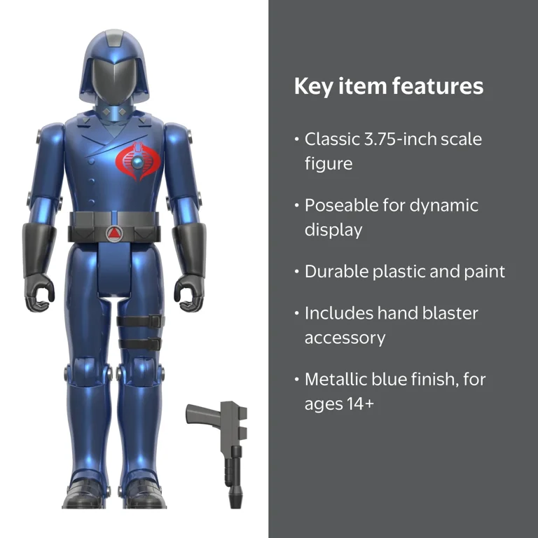 Super7 - G.I. Joe - ReAction Figures Wave 7 - Cobra Commander